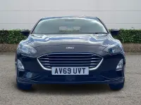 Begagnad Ford Focus Titanium 2019 Svart Halvkombi