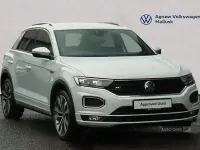 Usado VW T-Roc R-line 150 CV (110 kW) 2022 Plateado SUV