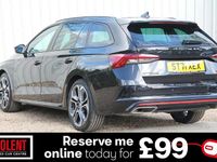Used Skoda Octavia vRS 245 HP (180 kW) 2022 Black Estate