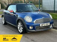 Used Mini Cooper Cabriolet 122 HP (89 kW) 2012 Blue Cabriolet
