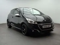 Used Peugeot 208 Prestige 208 HP (152 kW) 2016 Black Hatchback