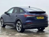 Used Audi Q4 Sportback e-tron Black Edition 210 kW (286 HP) 2025 Blue SUV
