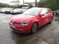 Used VW Golf VII Match 2019 Red Hatchback