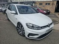 Used VW Golf VII R-line 150 HP (110 kW) 2018 White Hatchback