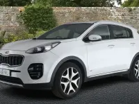 Used Kia Sportage GT-Line 174 HP (127 kW) 2017 White SUV