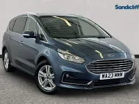 Used Ford S-MAX Titanium 190 HP (139 kW) 2022 Blue MPV