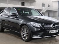 Used Mercedes GLC220 AMG line 2018 Black Coupe