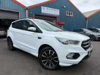 Used Ford Kuga ST-Line 120 HP (88 kW) 2018 White SUV