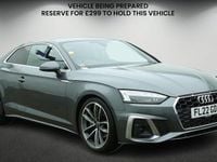 Used Audi A5 S-Line 204 HP (150 kW) 2022 Daytona gray pearl effect/daytona gray pearl effec Coupe