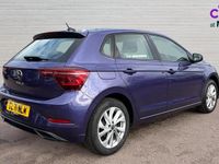 Used VW Polo Style 95 HP (69 kW) 2021 Vibrant violet Hatchback
