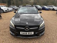 Used Mercedes CLA220 AMG line 2018 Black Sedan