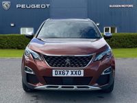 used Peugeot 3008 2.0 BLUEHDI GT EAT EURO 6 (S/S) 5DR DIESEL FROM 2018 FROM SHREWSBURY (SY1 4NN) | SPOTICAR