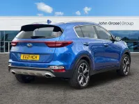 Used Kia Sportage GT-Line 136 HP (100 kW) 2021 Blue SUV