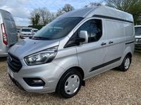 Usado Ford Transit Custom Trend 130 CV (95 kW) 2020 Plateado Van