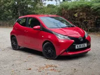Used Toyota Aygo X-play 68 HP (50 kW) 2016 Red Hatchback