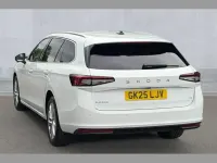 Used Skoda Superb SE Technology 200 HP (147 kW) 2025 White Estate