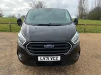 Used Ford Transit Custom Limited 130 HP (95 kW) 2022 Black Van