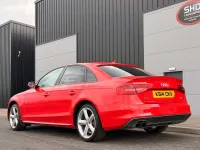 Used Audi A4 S-Line 150 HP (110 kW) 2014 Red Sedan