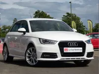Used Audi A1 S-Line 123 HP (90 kW) 2017 White Hatchback