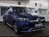 Used Mercedes GLE350 AMG line 315 HP (231 kW) 2020 Blue Estate