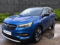 Used Vauxhall Grandland X Sport 130 HP (95 kW) 2019 Blue SUV