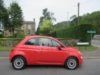 Used Fiat 500 Lounge 69 HP (50 kW) 2018 Pink Hatchback