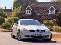 Used Mercedes SLK200 2005 Silver Cabriolet