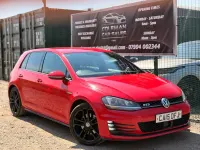 Used VW Golf VII GTD 2015 Red Hatchback