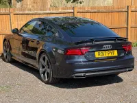 Used Audi A7 Sportback Black Edition 2017 Blue Hatchback