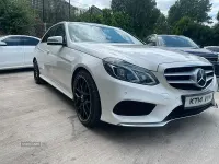 Used Mercedes E350 AMG 2014 White Sedan