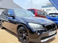 Used BMW X1 Sport Line 177 HP (130 kW) 2010 Black SUV