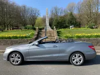 Used Mercedes E220 SE 170 HP (125 kW) 2012 Silver Cabriolet
