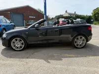 Used Audi A3 Cabriolet S-Line 140 HP (102 kW) 2008 Black Cabriolet