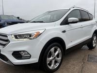 Used Ford Kuga Titanium 179 HP (131 kW) 2018 White SUV