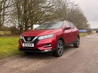 Used Nissan Qashqai N-Connecta 2018 Red SUV