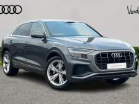Used Audi Q8 S-Line 286 HP (210 kW) 2018 Grey SUV