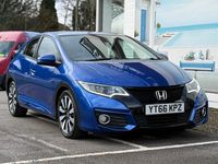 Used Honda Civic SE Plus 100 HP (73 kW) 2016 Blue Hatchback