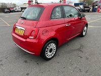 Used Fiat 500 Lounge 69 HP (50 kW) 2017 Red Hatchback