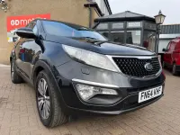 Used Kia Sportage 115 HP (84 kW) 2014 Black SUV