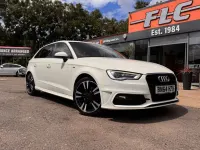 Used Audi A3 Sportback S-Line 110 HP (80 kW) 2014 White Hatchback
