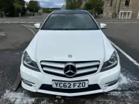 Begagnad Mercedes C250 AMG 204 HK (150 kW) 2012 Vit Sportkupé