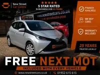 Used Toyota Aygo X-play 68 HP (50 kW) 2015 Silver Hatchback