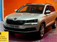 Używany Skoda Karoq SE 150 KM (110 kW) 2019 Srebrny SUV