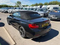 Used BMW 220 M Sport 2016 Black Cabriolet
