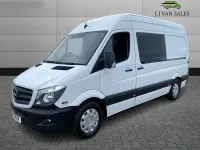 Used Mercedes Sprinter 160 HP (117 kW) 2017 White Van