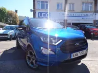 Used Ford Ecosport ST-Line 125 HP (91 kW) 2018 Blue SUV