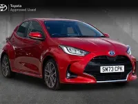 Used Toyota Yaris 114 HP (83 kW) 2023 Red Hatchback