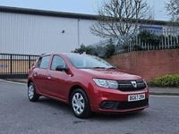 Used Dacia Sandero Ambiance 2017 Red Hatchback