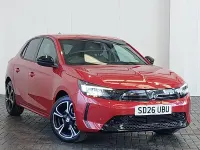 New Vauxhall Corsa Ultimate 100 HP (73 kW) 2026 Red Hatchback