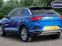 Used VW T-Roc Design 150 HP (110 kW) 2021 Blue SUV